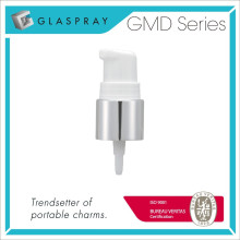 GMD 18/415 Pompe de traitement cosmétique en métal TP Shiny Silver